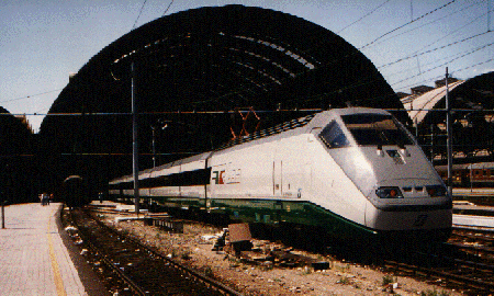 ETR 500 (E404.103) a Milano C.le il 23.06.1996 - 92KB