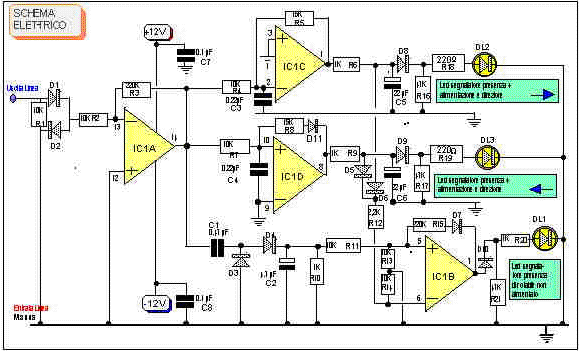 Schema Elettrico del circuito (50Kb)