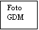 Casella di testo: Foto GDM