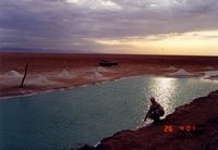 Lago salato di Chott El Jerid